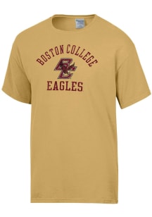 ComfortWash Boston College Eagles Gold Garment Dyed Short Sleeve T Shirt