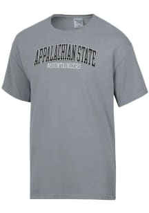 ComfortWash Appalachian State Mountaineers Charcoal Garment Dyed Short Sleeve T Shirt