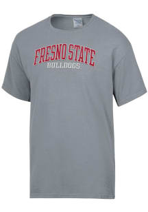 ComfortWash Fresno State Bulldogs Charcoal Garment Dyed Short Sleeve T Shirt