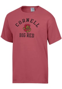 ComfortWash Cornell Big Red Crimson Garment Dyed Short Sleeve T Shirt