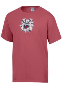 ComfortWash Fresno State Bulldogs Crimson Garment Dyed Short Sleeve T Shirt