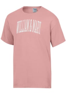 ComfortWash William & Mary Tribe Pink Garment Dyed Short Sleeve T Shirt
