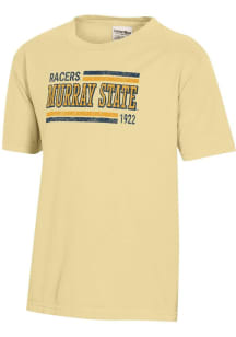 ComfortWash Murray State Racers Youth Yellow Garment Dyed Short Sleeve T-Shirt
