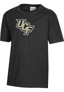 ComfortWash UCF Knights Youth Black Garment Dyed Short Sleeve T-Shirt