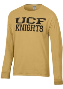 ComfortWash UCF Knights Gold Garment Dyed Long Sleeve T Shirt
