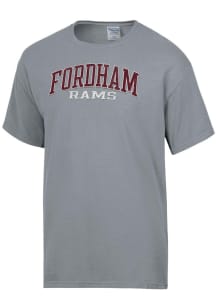 ComfortWash Fordham Rams Charcoal Garment Dyed Short Sleeve T Shirt