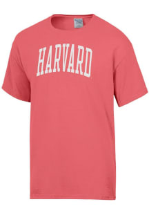 ComfortWash Harvard Crimson Orange Garment Dyed Design Short Sleeve T Shirt