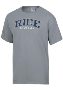 ComfortWash Rice Owls Charcoal Garment Dyed Short Sleeve T Shirt