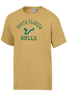 ComfortWash South Florida Bulls Gold Garment Dyed Short Sleeve T Shirt