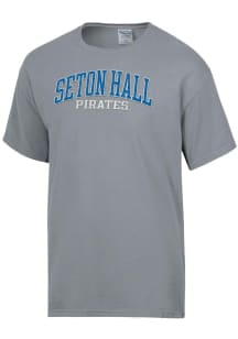 ComfortWash Seton Hall Pirates Charcoal Garment Dyed Short Sleeve T Shirt