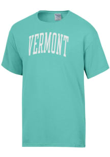 ComfortWash Vermont Catamounts Green Garment Dyed Short Sleeve T Shirt