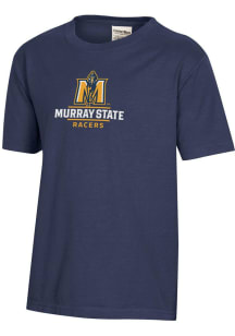 ComfortWash Murray State Racers Youth Navy Blue Garment Dyed Short Sleeve T-Shirt