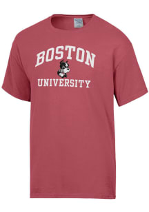 ComfortWash Boston Terriers Crimson Garment Dyed Short Sleeve T Shirt