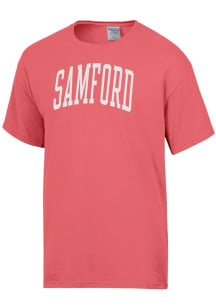 ComfortWash Samford University Bulldogs Orange Garment Dyed Graphic Short Sleeve T Shirt