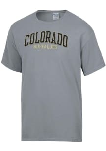 ComfortWash Colorado Buffaloes Charcoal Garment Dyed Short Sleeve T Shirt
