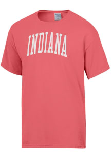 ComfortWash Indiana Hoosiers Orange Garment Dyed Design Short Sleeve T Shirt