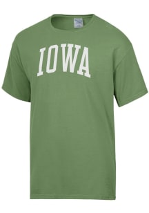 ComfortWash Iowa Hawkeyes Green Garment Dyed Short Sleeve T Shirt