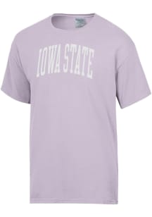 ComfortWash Iowa State Cyclones Lavender Garment Dyed Short Sleeve T Shirt
