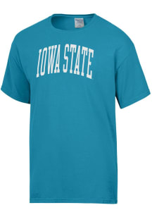 ComfortWash Iowa State Cyclones Blue Garment Dyed Short Sleeve T Shirt