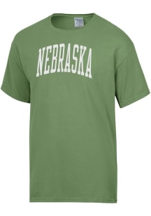 ComfortWash Nebraska Cornhuskers Green Garment Dyed Short Sleeve T Shirt
