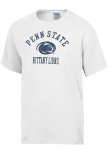 ComfortWash Penn State Nittany Lions White Garment Dyed Short Sleeve T Shirt