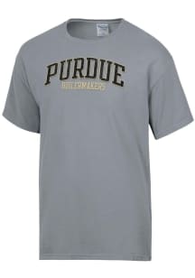 ComfortWash Purdue Boilermakers Charcoal Garment Dyed Short Sleeve T Shirt
