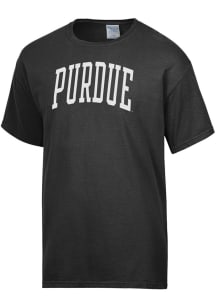ComfortWash Purdue Boilermakers Black Garment Dyed Short Sleeve T Shirt