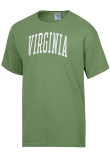 ComfortWash Virginia Cavaliers Green Garment Dyed Short Sleeve T Shirt
