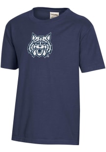 ComfortWash Arizona Wildcats Youth Navy Blue Garment Dyed Short Sleeve T-Shirt