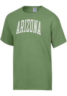 ComfortWash Arizona Wildcats Green Garment Dyed Short Sleeve T Shirt