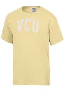 ComfortWash VCU Rams Yellow Garment Dyed Short Sleeve T Shirt