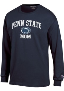 Champion Penn State Nittany Lions Navy Blue Mom Jersey Long Sleeve T Shirt