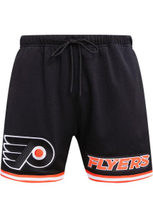 Pro Standard Philadelphia Flyers Mens Black Mesh Shorts