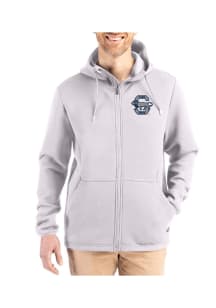 Cutter and Buck Penn State Nittany Lions Mens Grey Vault Epic Comfort Full Zip Light Weight Jacket