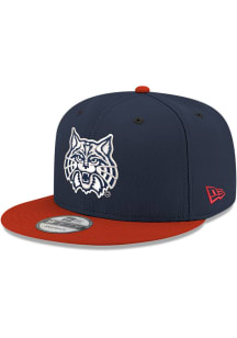 New Era Arizona Wildcats Navy Blue 9FIFTY Mens Snapback Hat