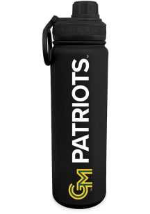 George Mason University 24oz Stainless Steel Bottle (SSB24) Stainless Steel Bottle - Black