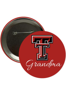 Texas Tech Red Raiders 3" Grandma Button - Red