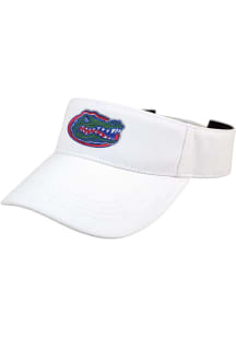 LogoFit Florida Gators Mens White Slice Adjustable Visor