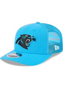 New Era Carolina Panthers Team Stretch 9SEVENTY Adjustable Hat - Light Blue