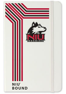 Northern Illinois Huskies School Bound Notebook and Folder - White