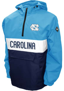 North Carolina Tar Heels Mens Light Blue Beta Anorak Windshell Pullover Jackets