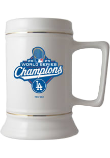 Los Angeles Dodgers 2025 World Series Champions 28oz Stein - White