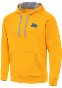 Antigua Drexel Dragons Mens Gold Victory Long Sleeve Hoodie
