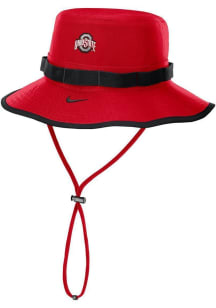 Nike Ohio State Buckeyes Red Sideline Gameday Apex Mens Bucket Hat