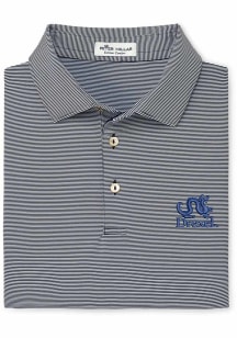 Peter Millar Drexel Dragons Mens Navy Blue Jubilee Short Sleeve Fashion Polo