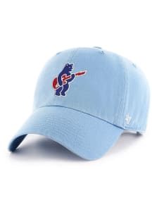 47 Chicago Cubs Electric Bear Clean Up Adjustable Hat - Light Blue