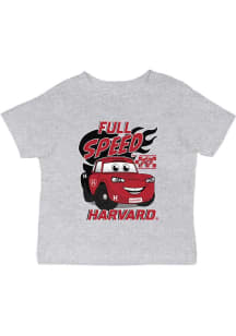 Vive La Fete Harvard Crimson Infant Full Speed Short Sleeve T-Shirt Grey