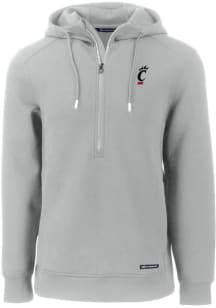 Cutter and Buck Cincinnati Bearcats Mens Ash Roam Hood