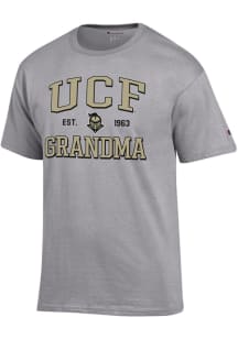 Champion UCF Knights Grey Est Date Grandma Jersey Short Sleeve T Shirt