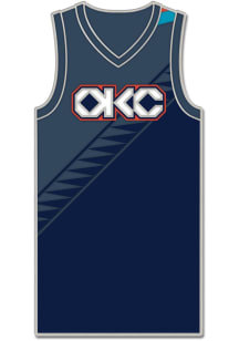 Oklahoma City Thunder Souvenir 2025 City Edition Pin - Blue